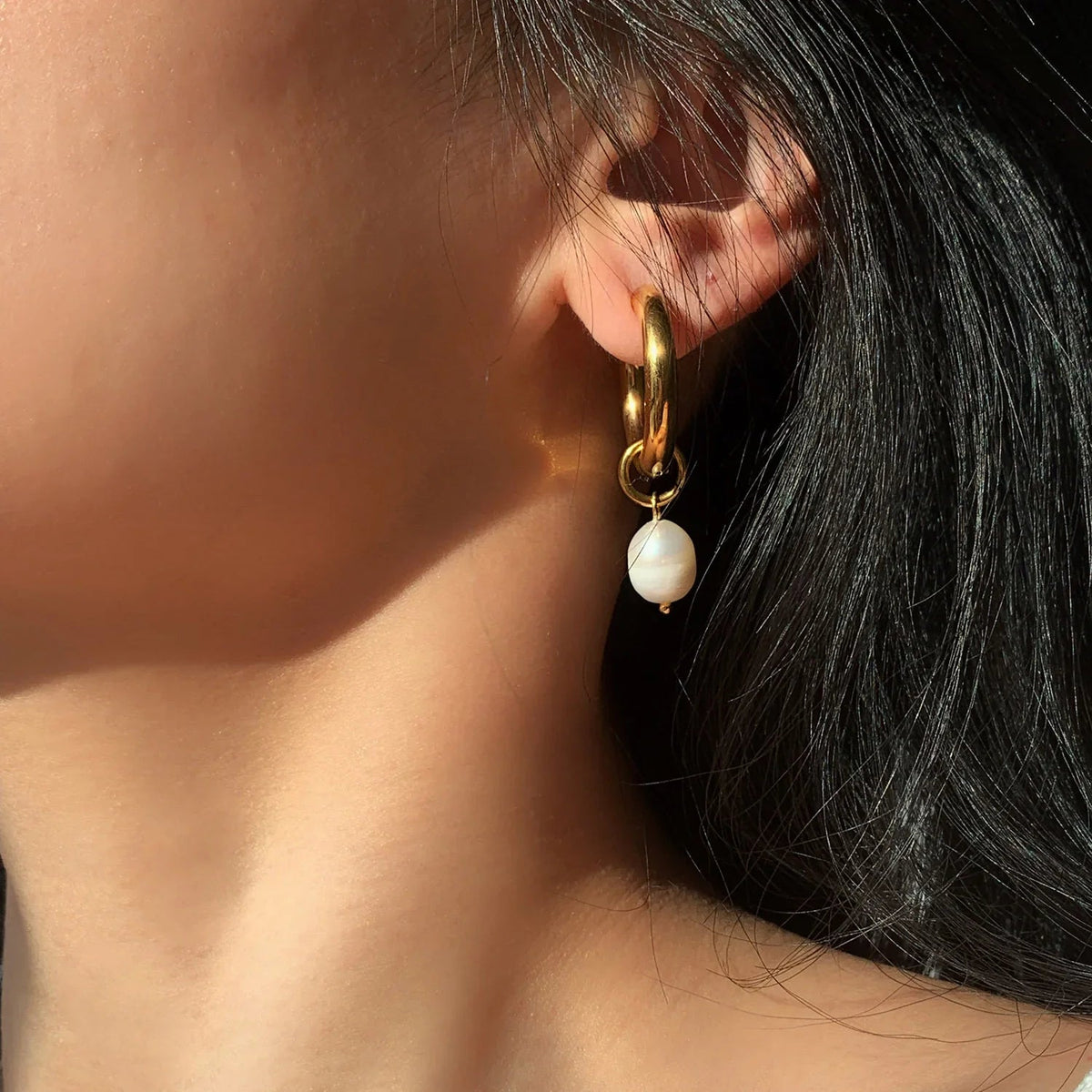 [Echo Fine]Stella Pearl Earrings
