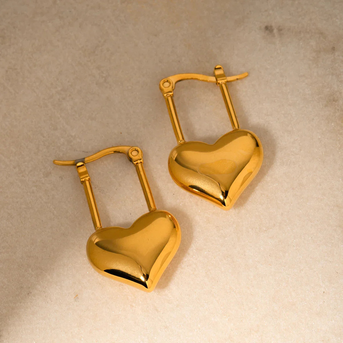 [Echo Fine]Jessamine Heart Earrings