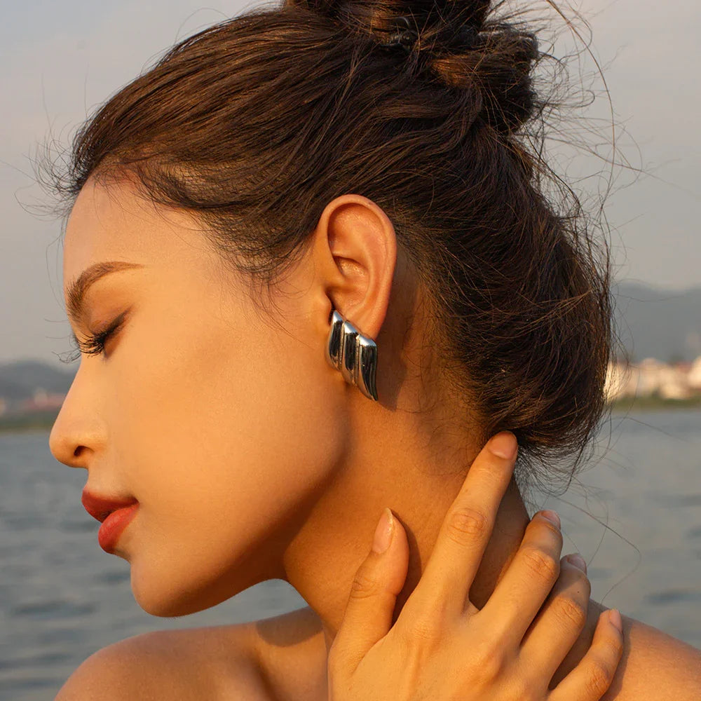 [Echo Fine]Vera Gold Earrings