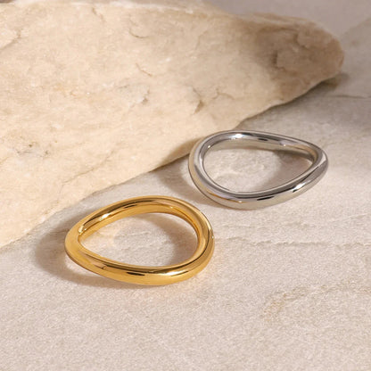 [Echo Fine]Miley Gold & Silver Layered Rings