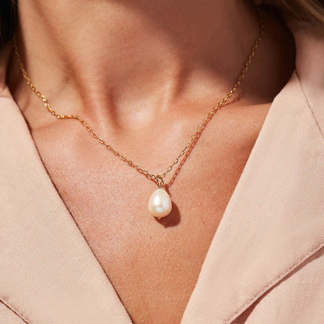 [Echo Fine]Serenade Pearl Necklace