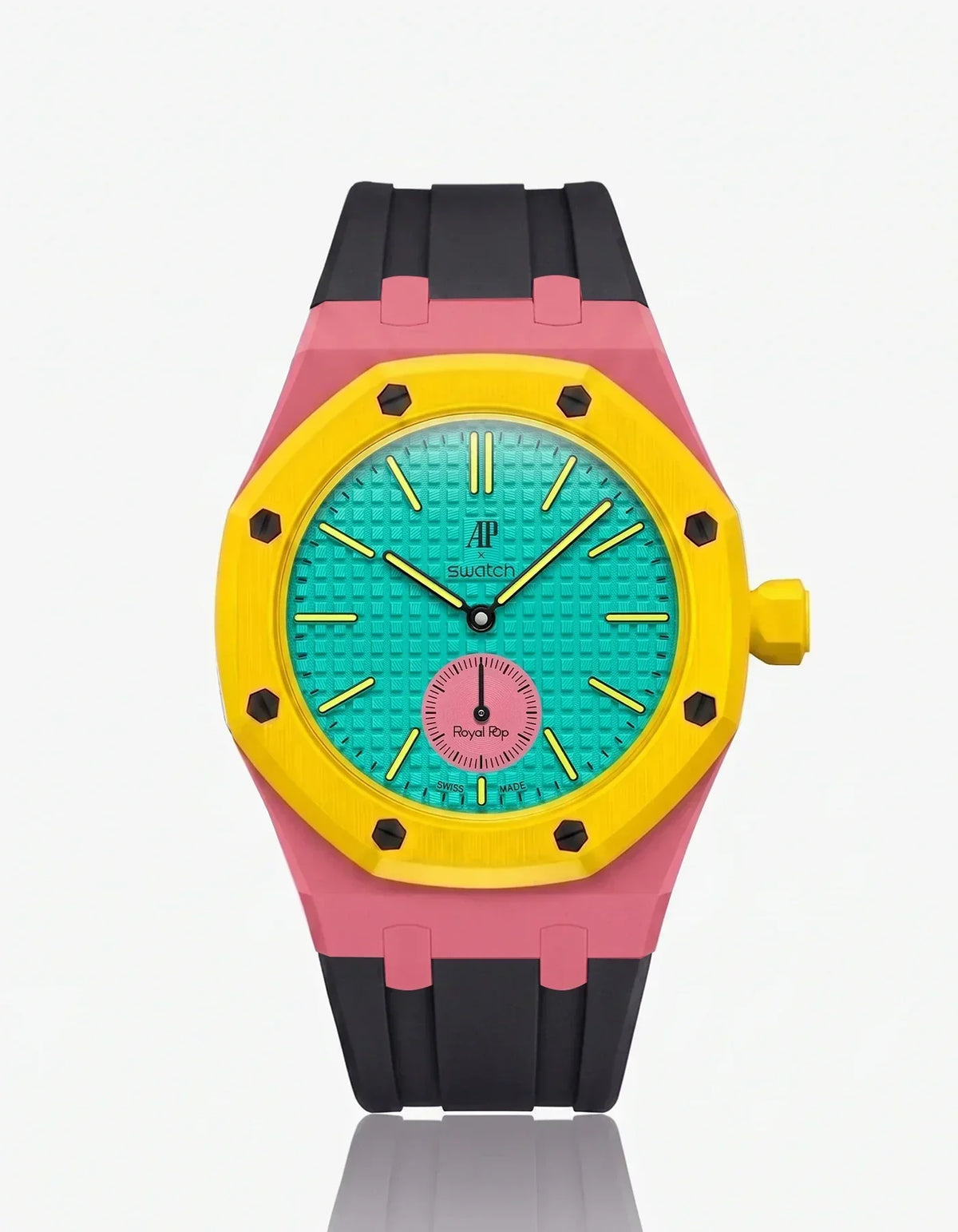 Silicone Strap & Case  Royal Pop Otg Roz(Customize  Colors)