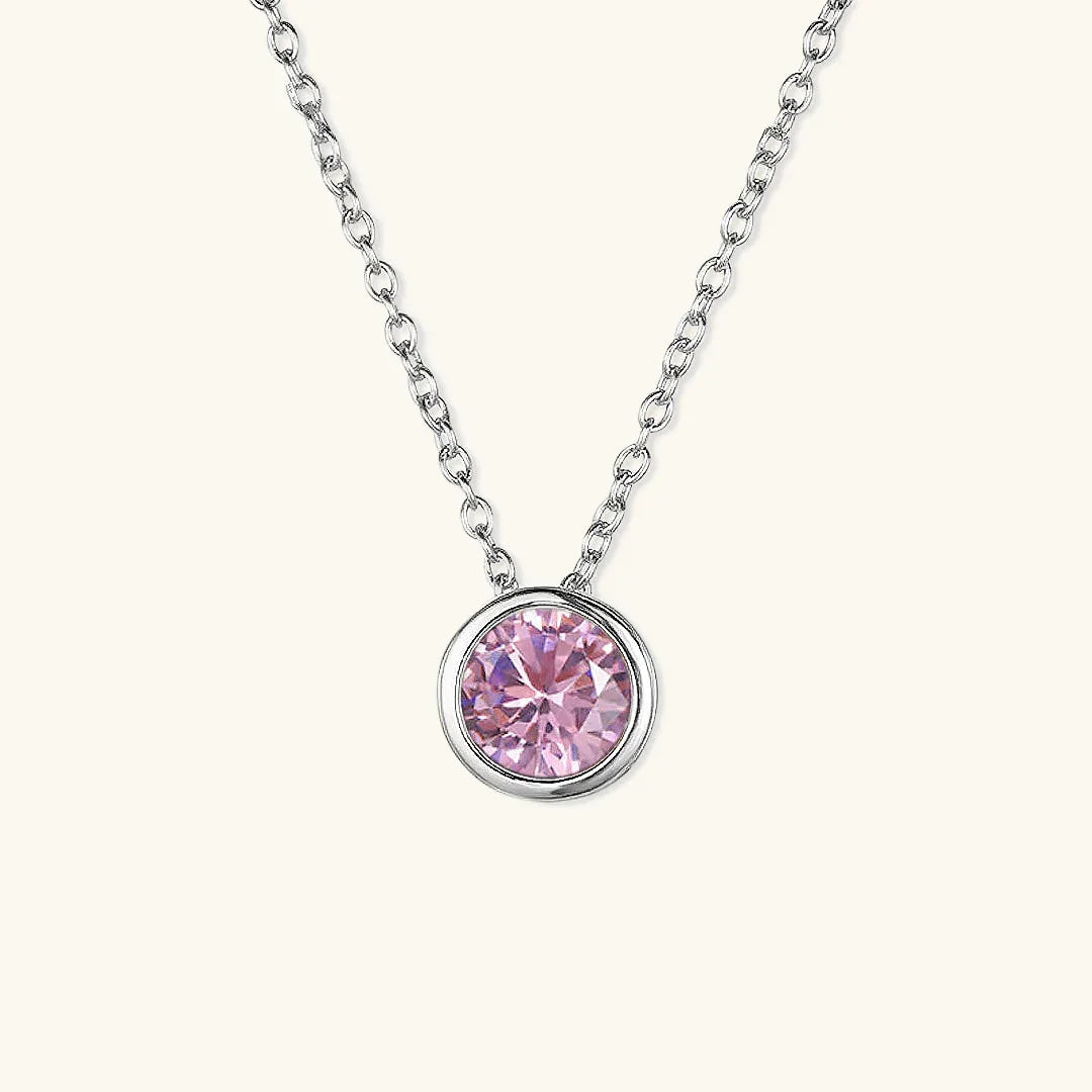 [Echo Fine]Amelia Birthstone Necklace