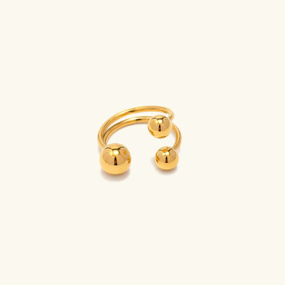 [Echo Fine]Pluto's Orbit Gold Ring