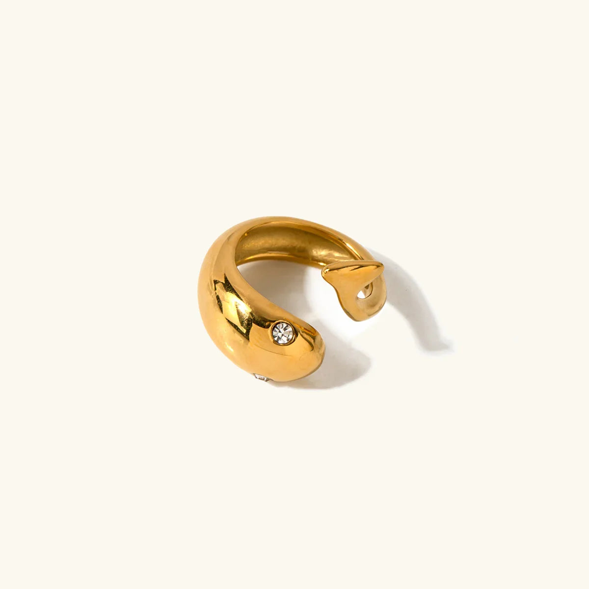 [Echo Fine]Etta Gold Serpent Ring
