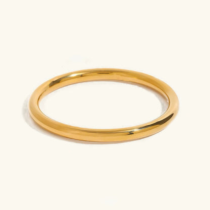 [Echo Fine]Lina Smooth Gold Bangle