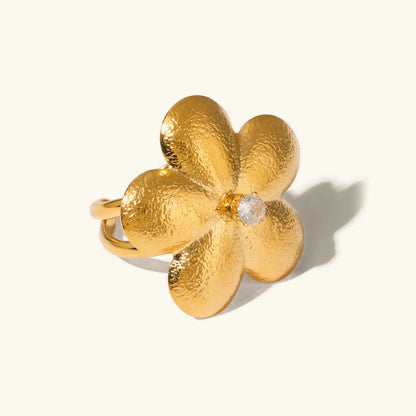 [Echo Fine]Flora Gold Petal Ring