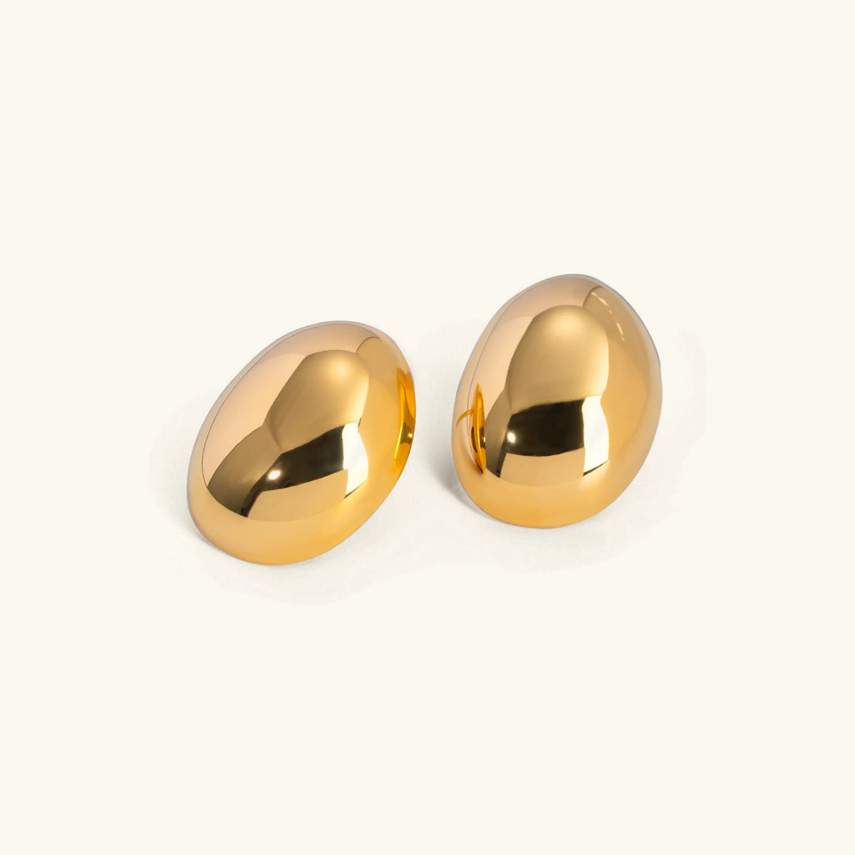[Echo Fine]Callista Gold Bean Earrings