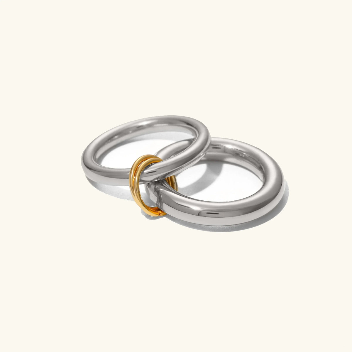 [Echo Fine]Dune Stacked Gold Ring