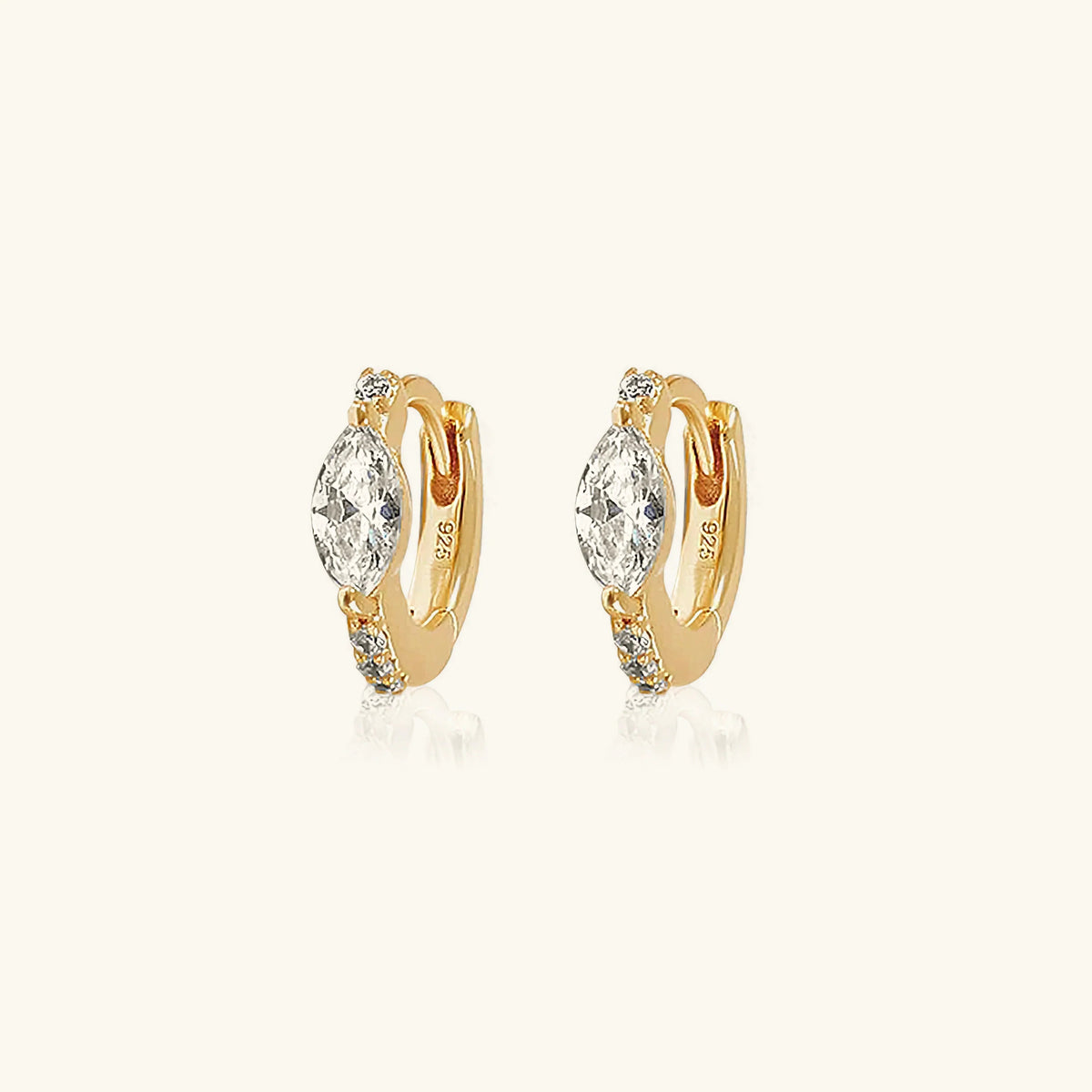 [Echo Fine]Mariah Mini Diamond Hoops