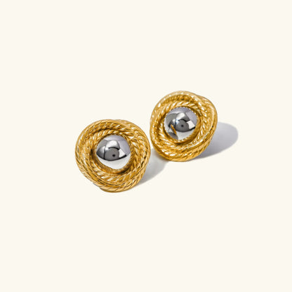 [Echo Fine]Ariadne Gold Earrings