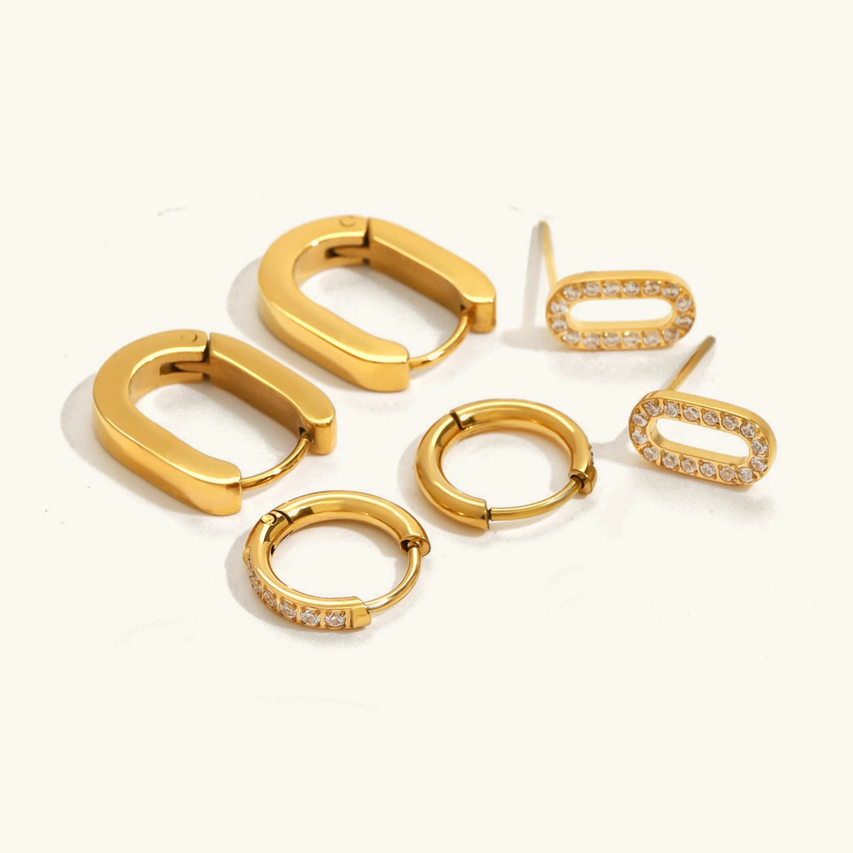 [Echo Fine]Ryleigh Diamond Hoop Bundle