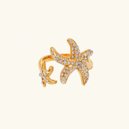 [Echo Fine]Marina Starfish Diamond Ring