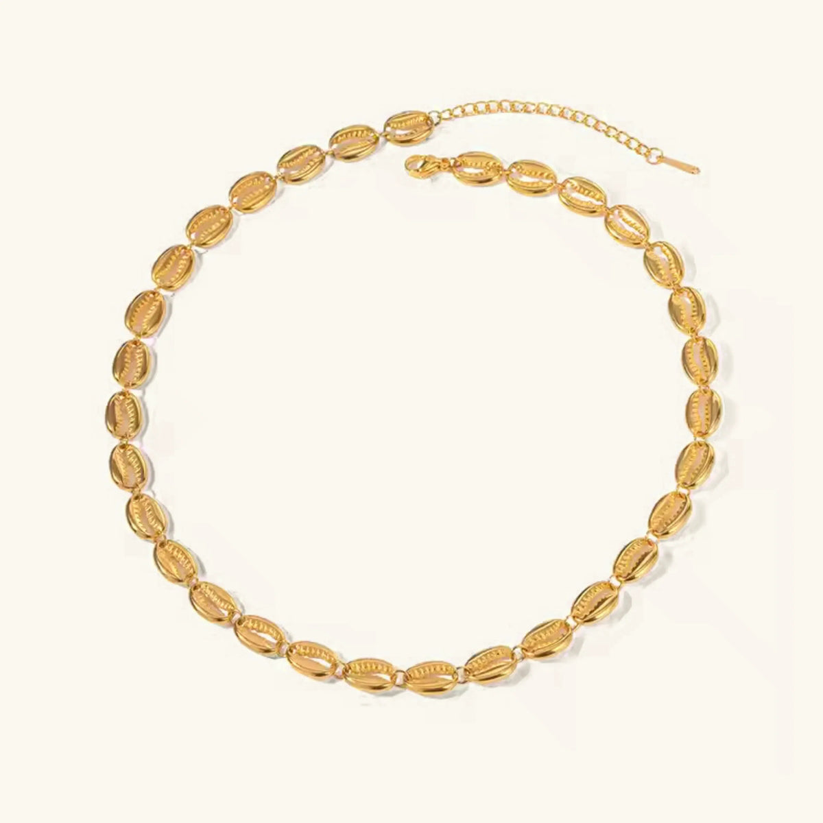 [Echo Fine]Pacifica Gold Seashell Necklace