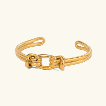 [Echo Fine]Luce Gold Knot Bangle