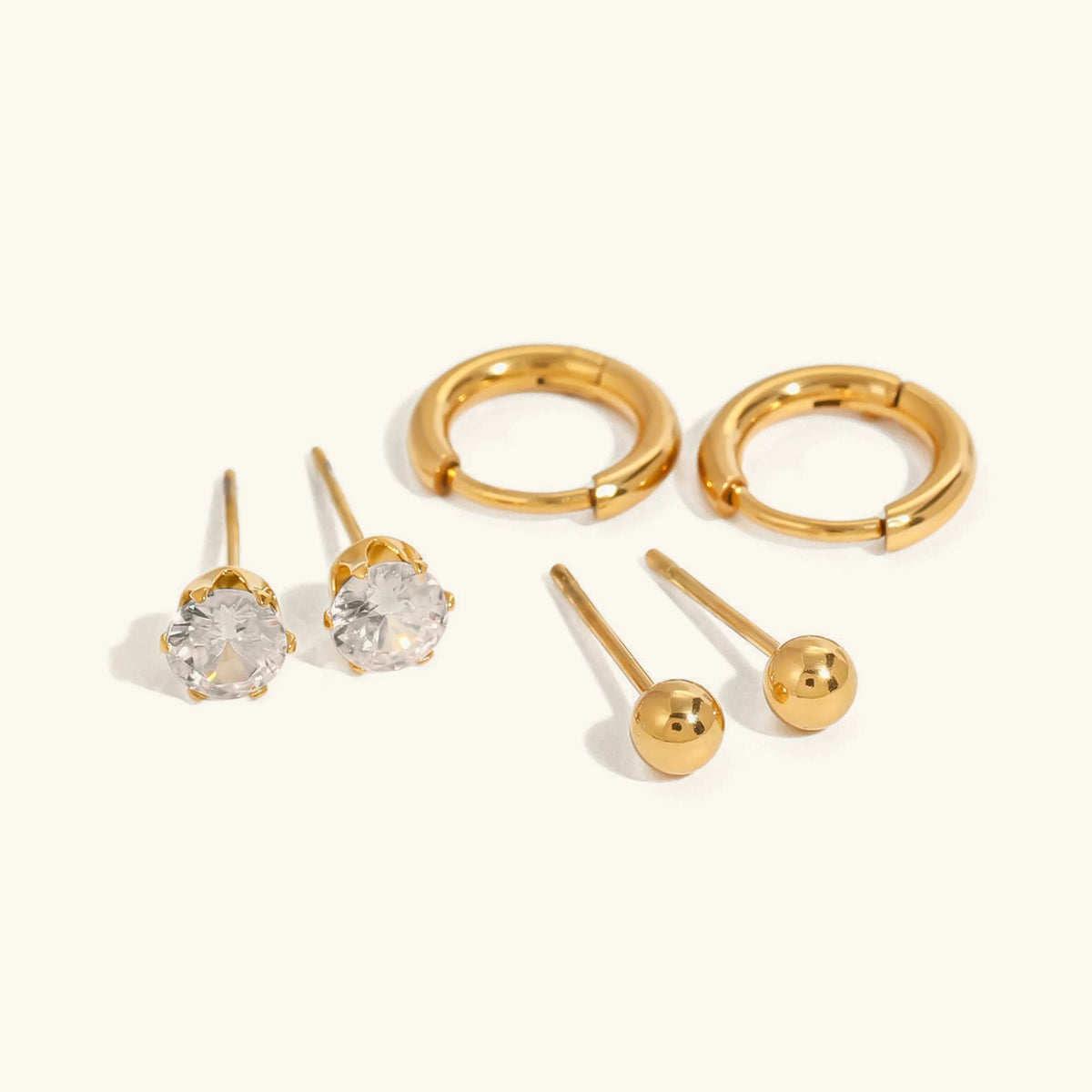 [Echo Fine]Megan Diamond Earring Bundle