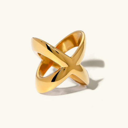 [Echo Fine]Carolyn Gold Cross Ring
