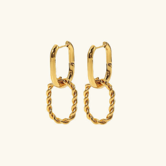 [Echo Fine]Skadi Gold Earrings