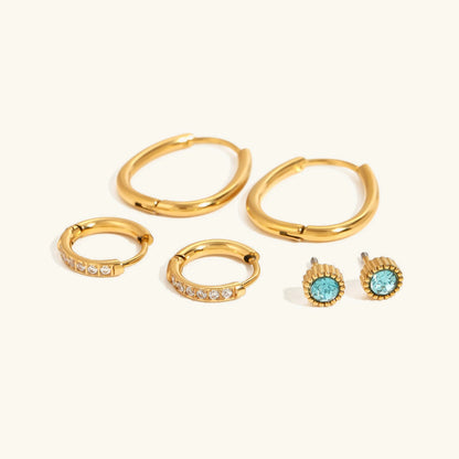 [Echo Fine]Kylie Diamond Earring Bundle