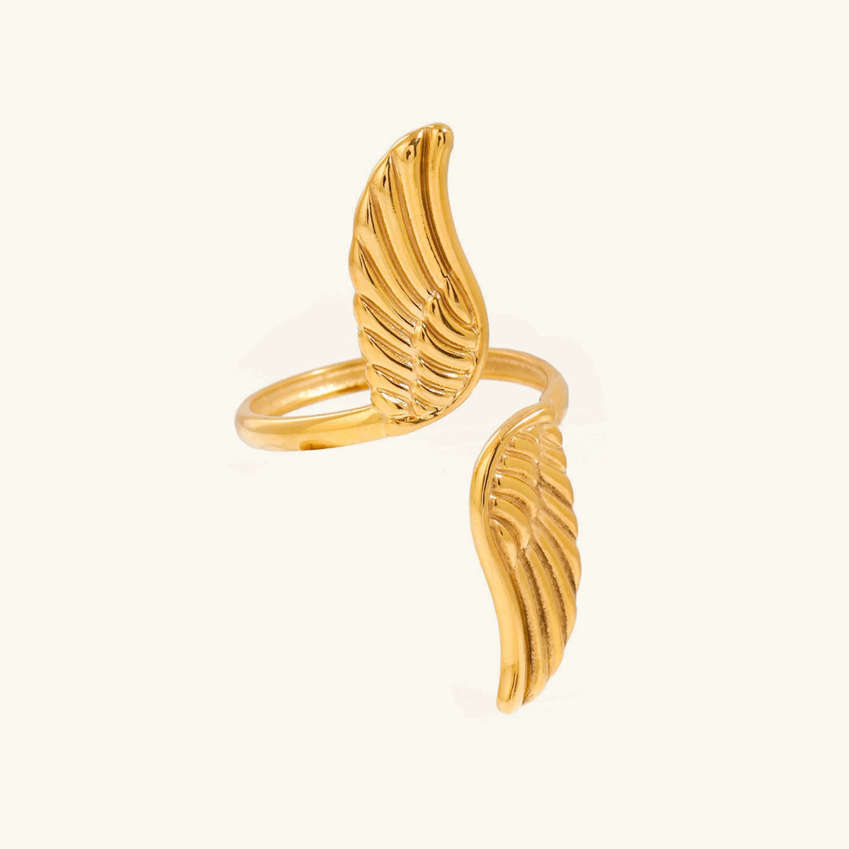 [Echo Fine]Sparrow Gold Wing Ring