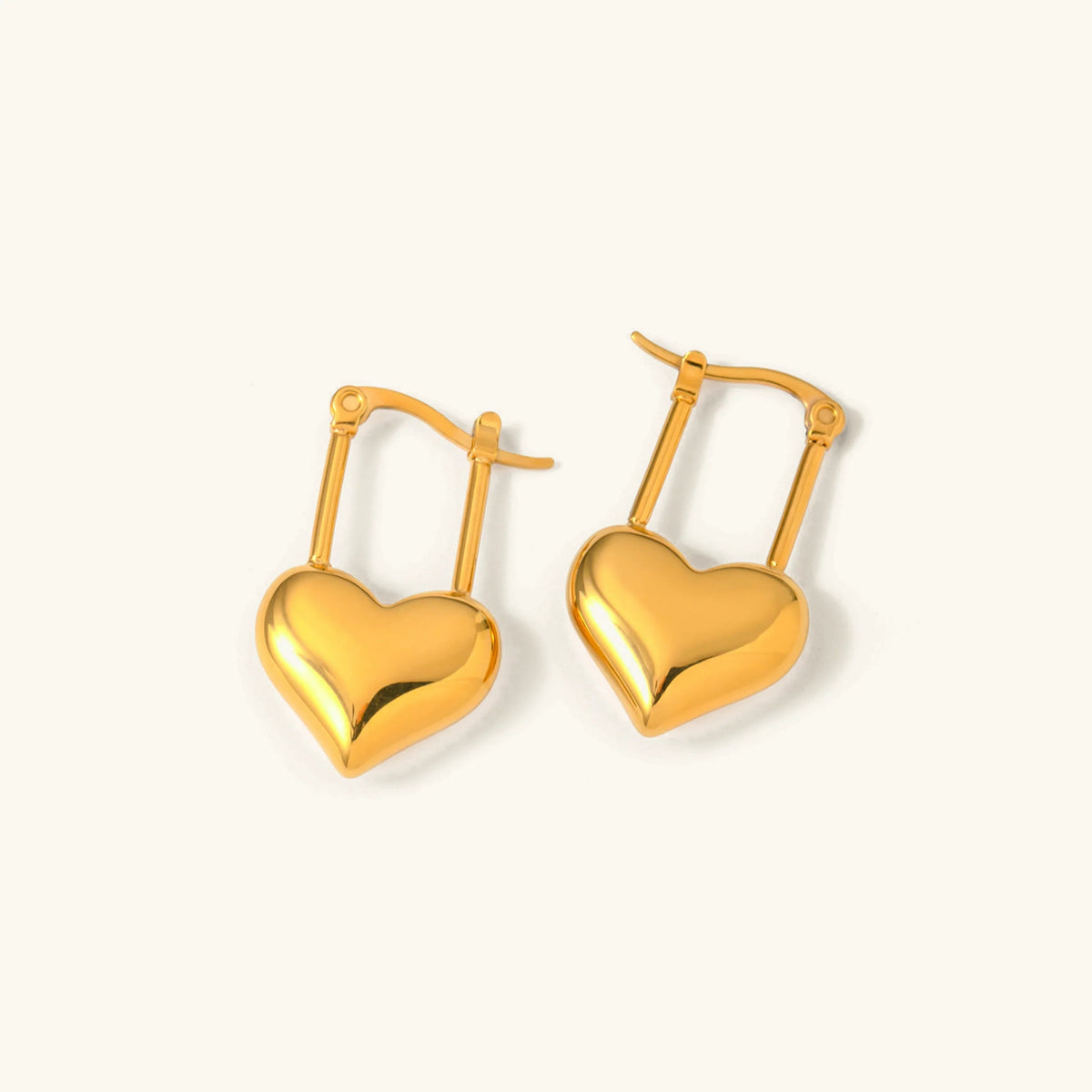 [Echo Fine]Jessamine Heart Earrings