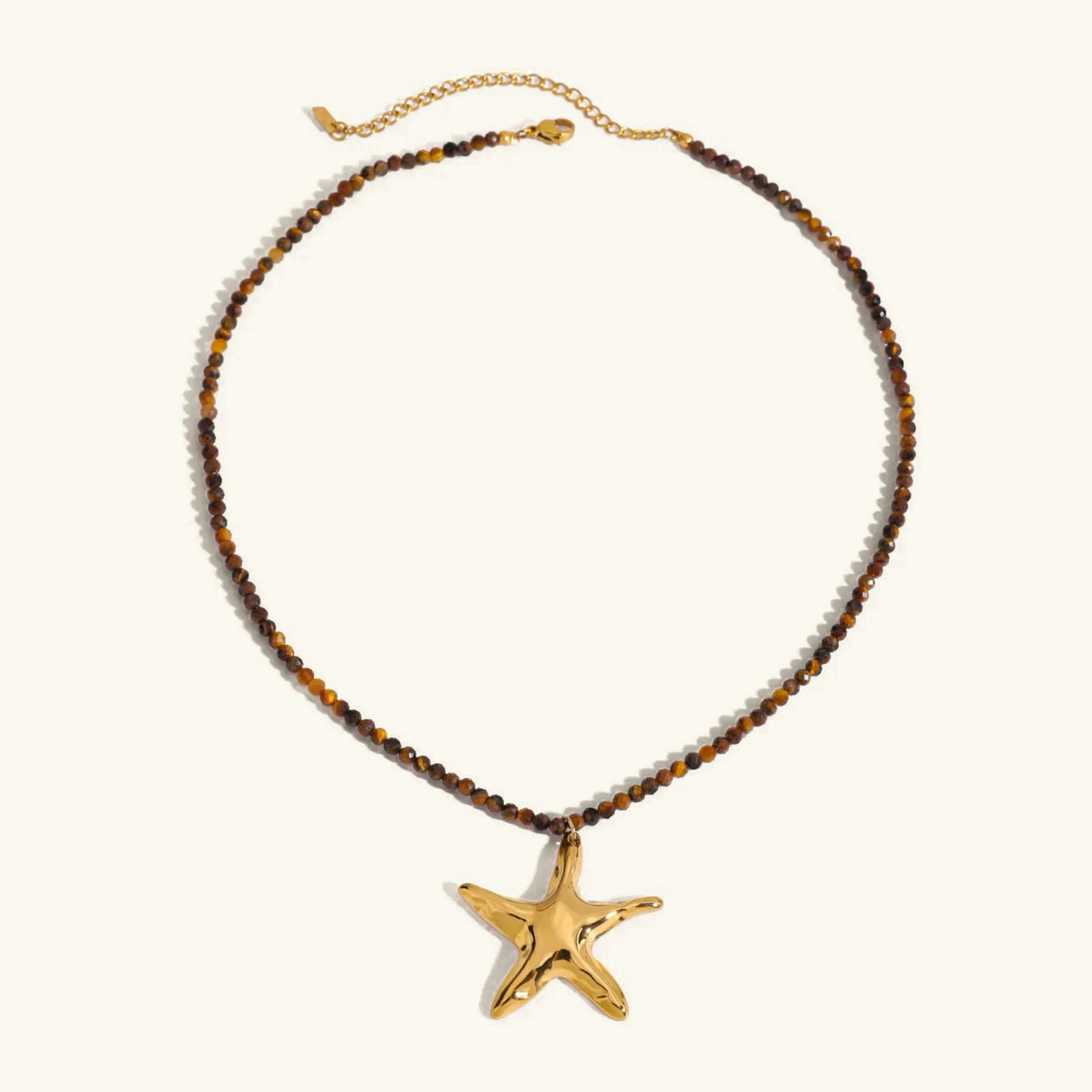 [Echo Fine]Umi Gold Starfish Pendant