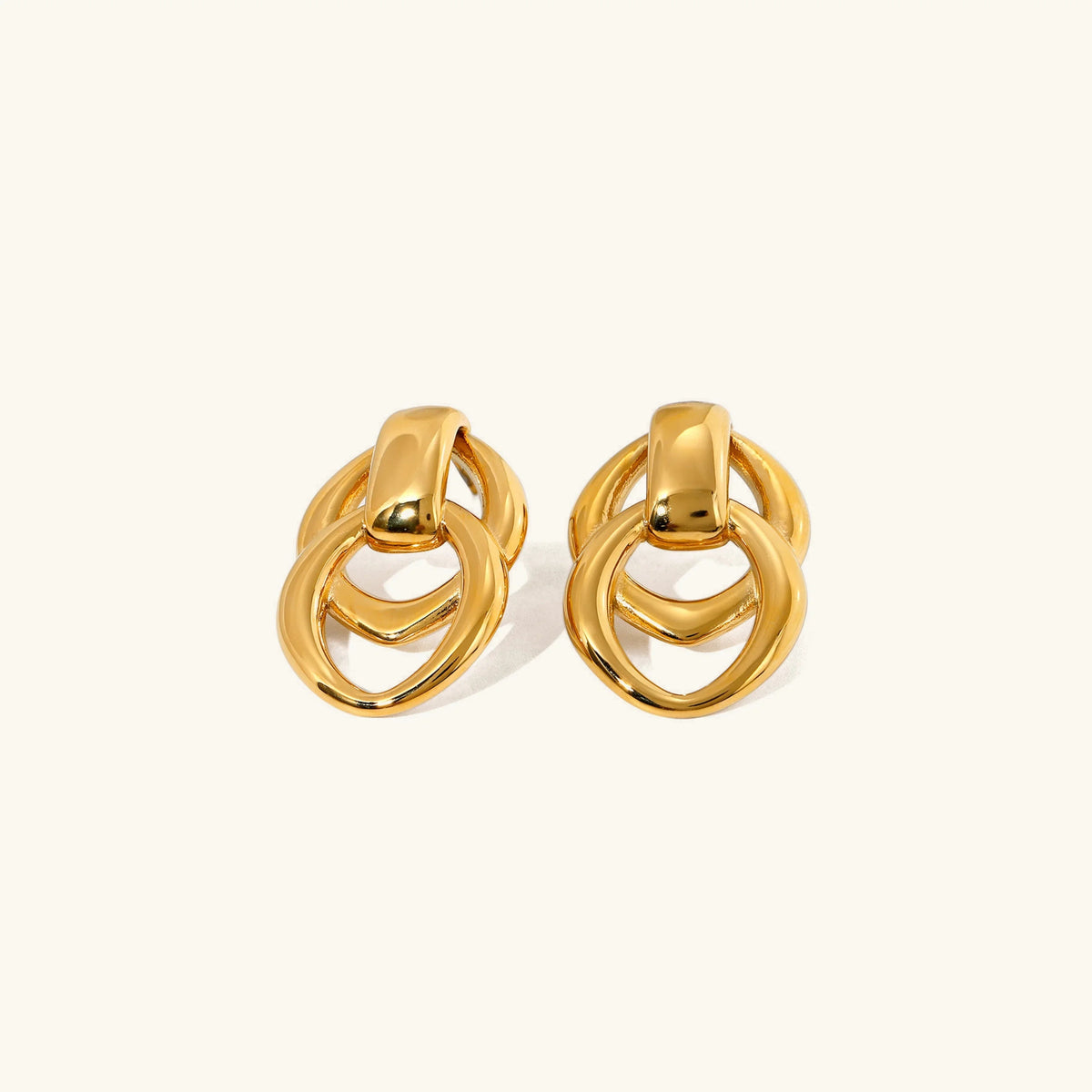 [Echo Fine]Zoey Gold Earrings
