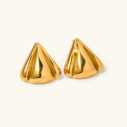 [Echo Fine]Jillian Vintage Gold Earrings