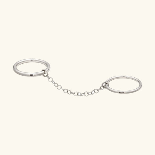 [Echo Fine]Bridget Chain Stacked Ring
