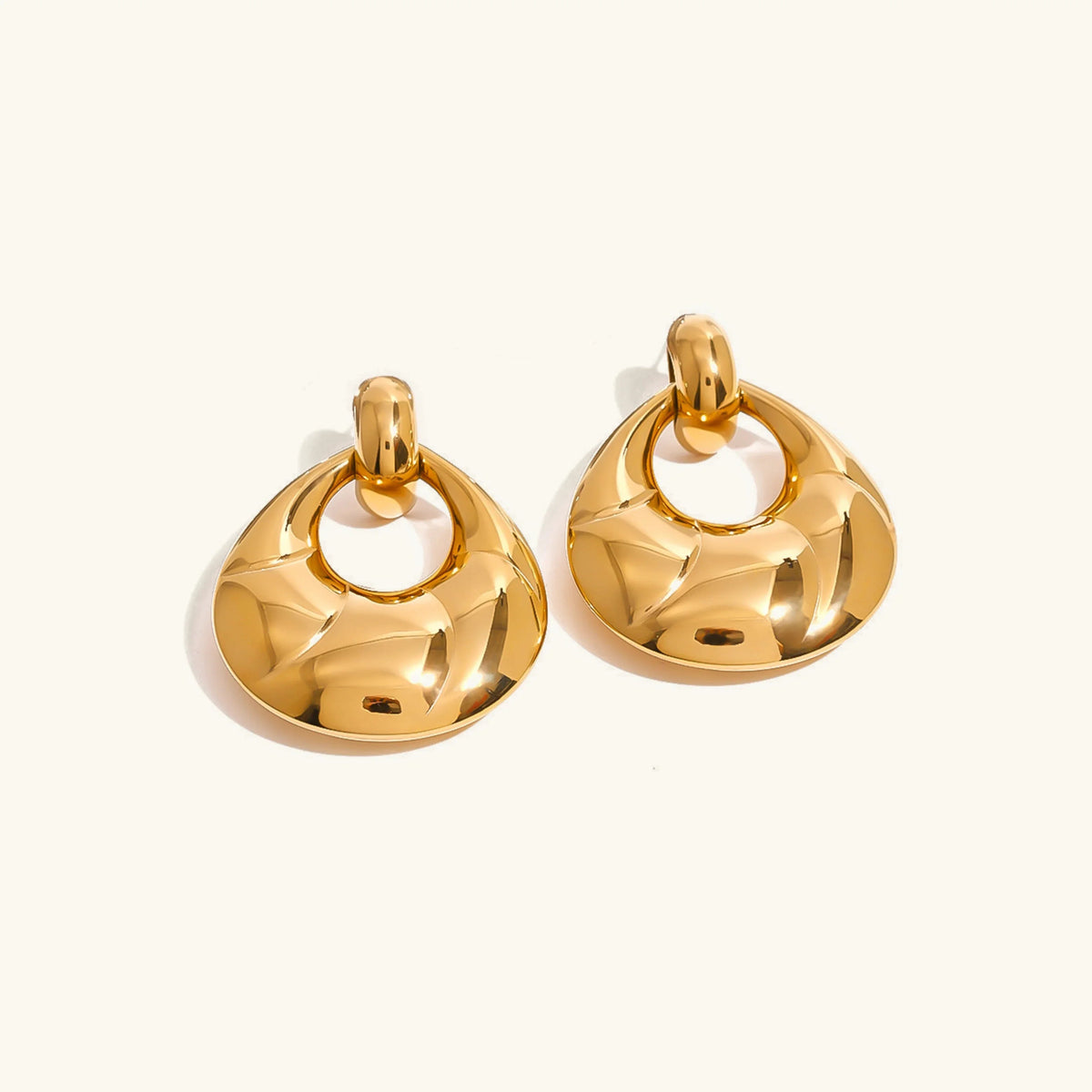 [Echo Fine]Coralyn Gold Earrings