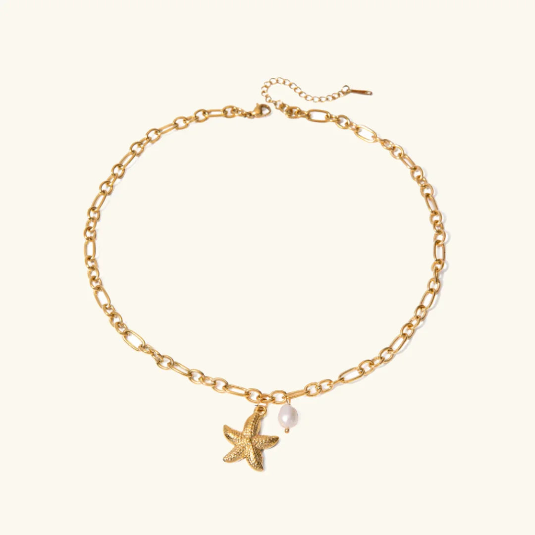 [Echo Fine]Lagoon Gold Necklace