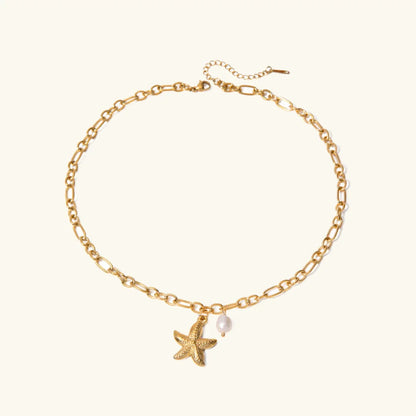 [Echo Fine]Lagoon Gold Necklace