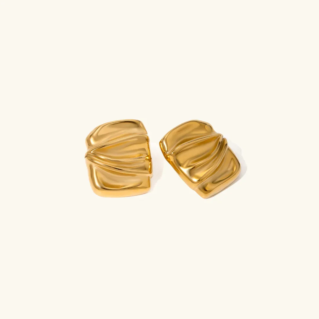[Echo Fine]Evette Gold Earrings