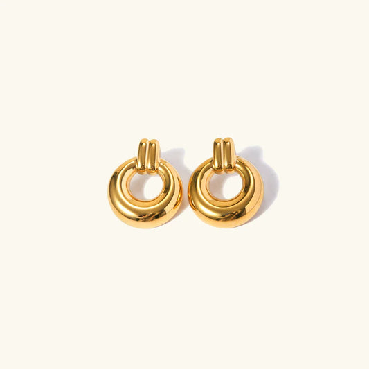 [Echo Fine]Lynora Gold Earrings