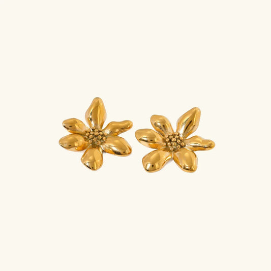 [Echo Fine]Cadence Gold Earrings