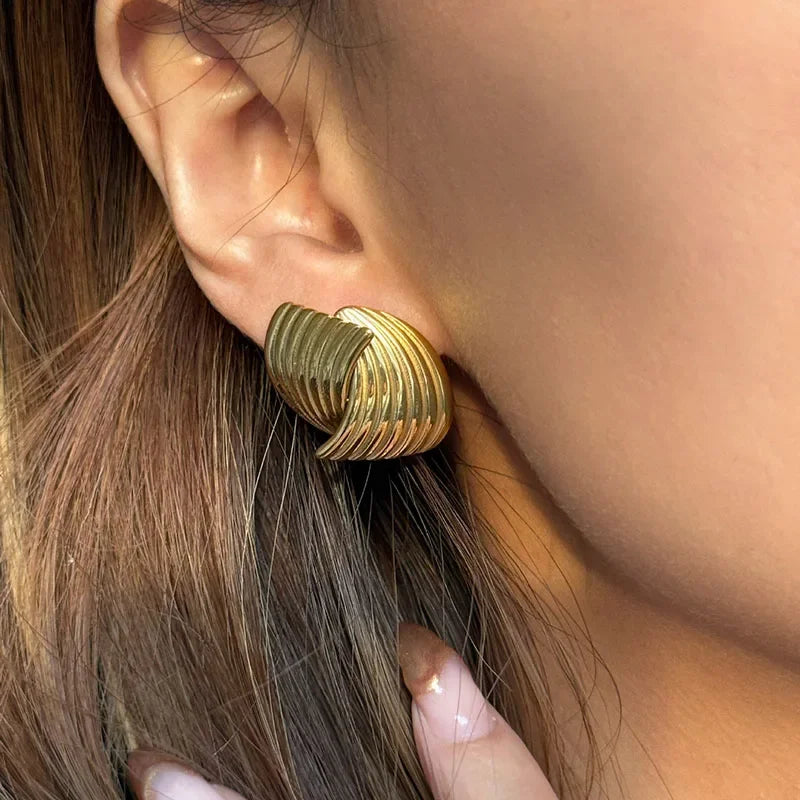 [Echo Fine]Sonia Gold Earrings