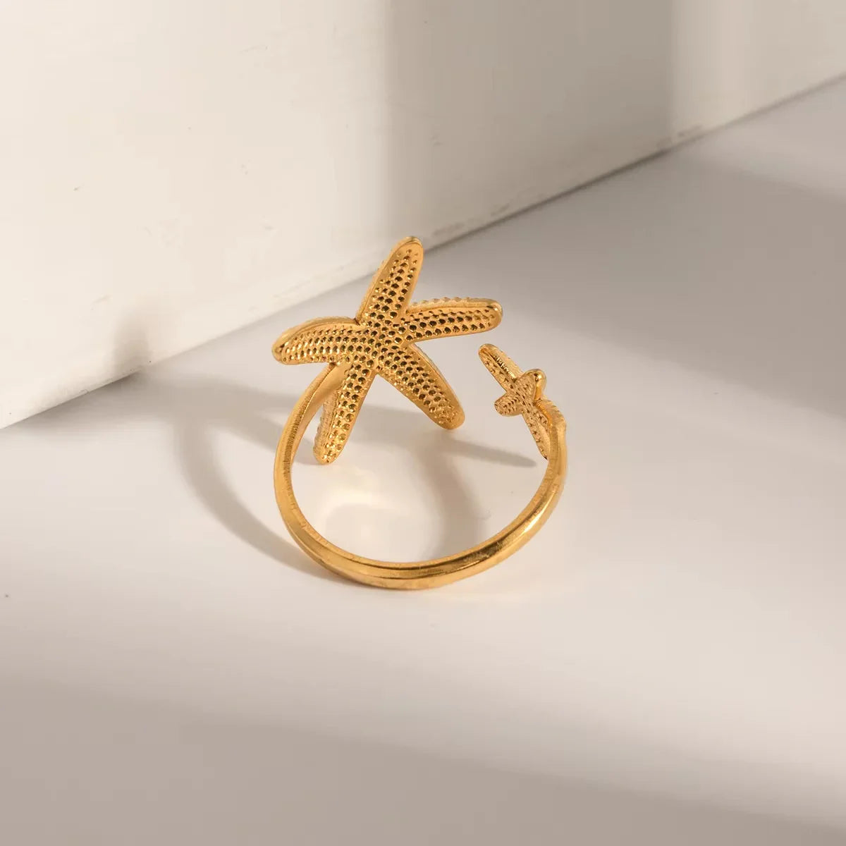 [Echo Fine]Seastar Gold Starfish Ring