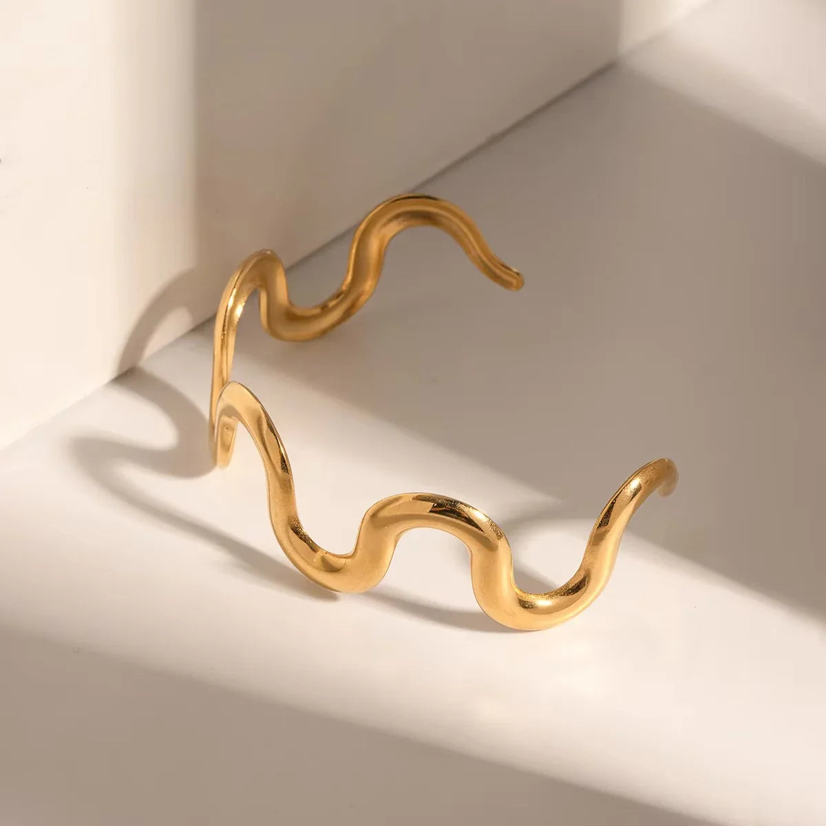 [Echo Fine]Senna Twisted Gold Bangle