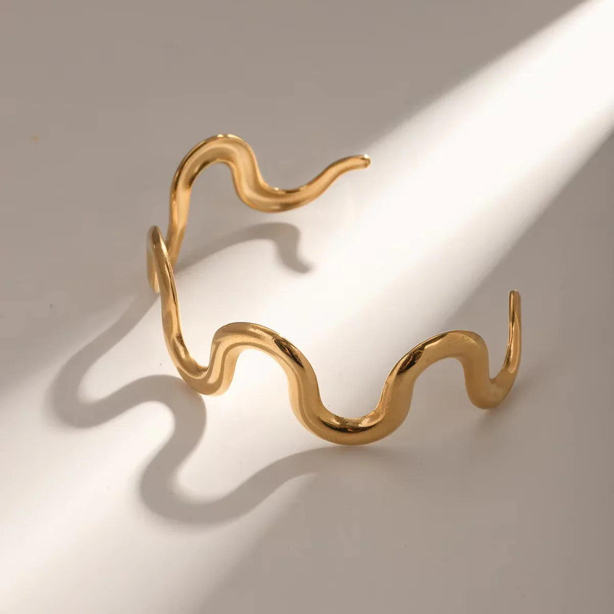 [Echo Fine]Senna Twisted Gold Bangle