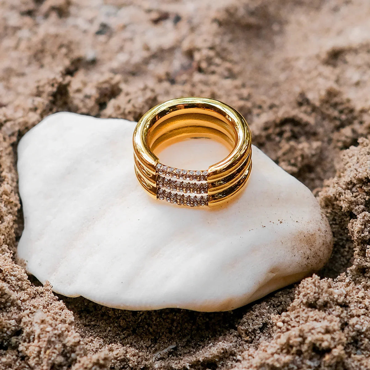 [Echo Fine]Serenity Diamond Gold Ring