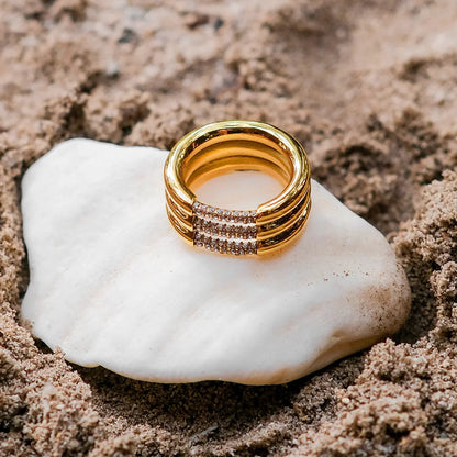 [Echo Fine]Serenity Diamond Gold Ring