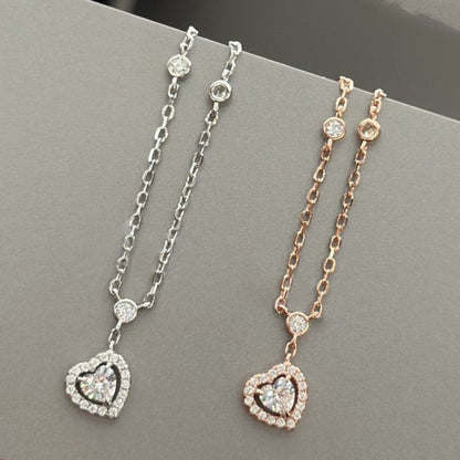 [ECHO]JOY HEART DIAMOND NECKLACE