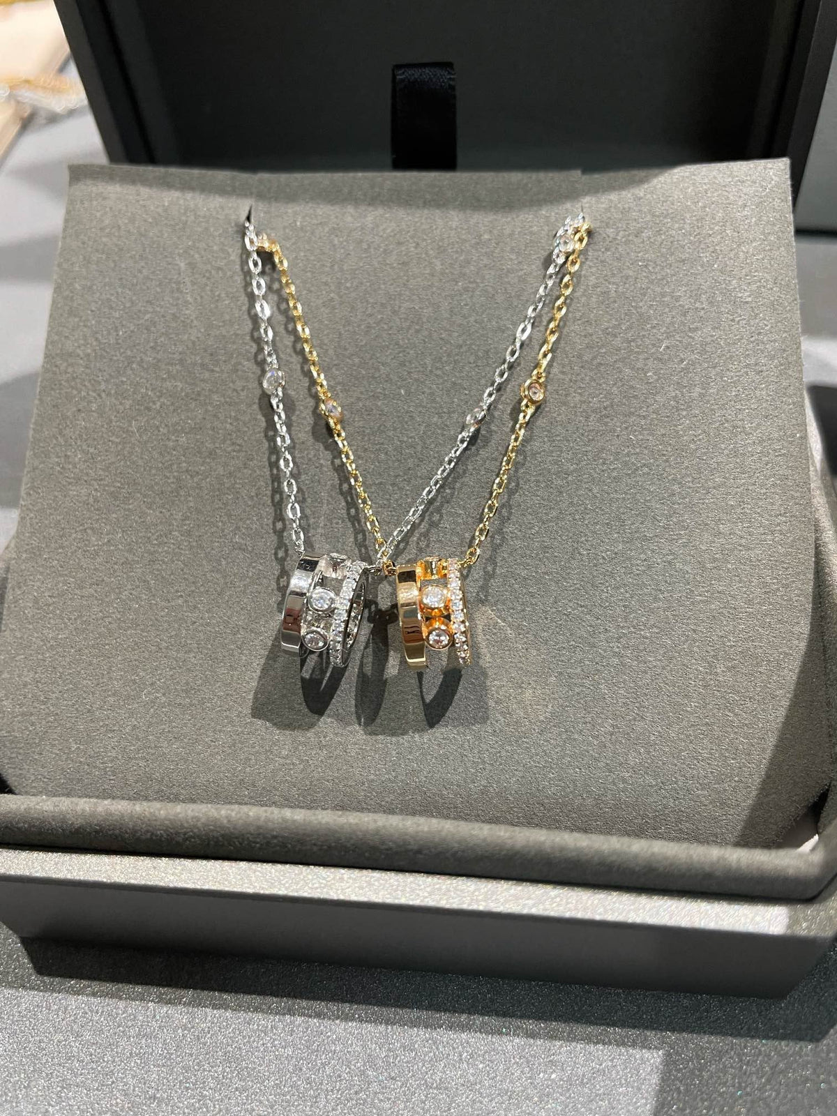 [ECHO]CHAIN MOVE ROMANE PEDAND NECKLACE