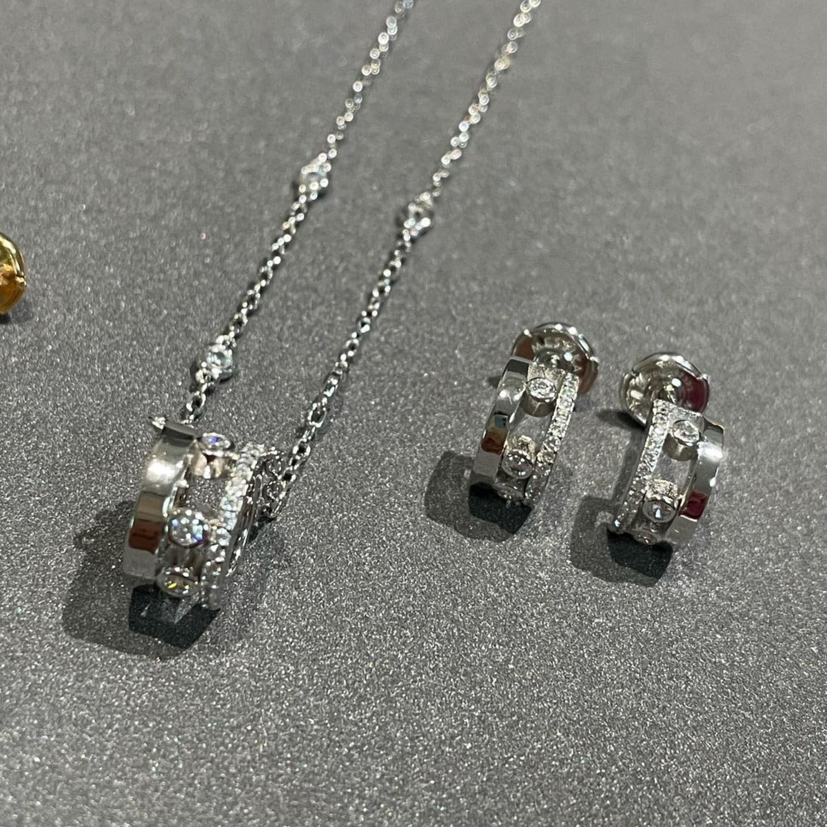 [ECHO]CHAIN MOVE ROMANE PEDAND NECKLACE
