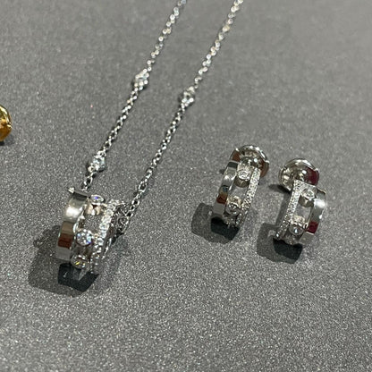 [ECHO]CHAIN MOVE ROMANE PEDAND NECKLACE
