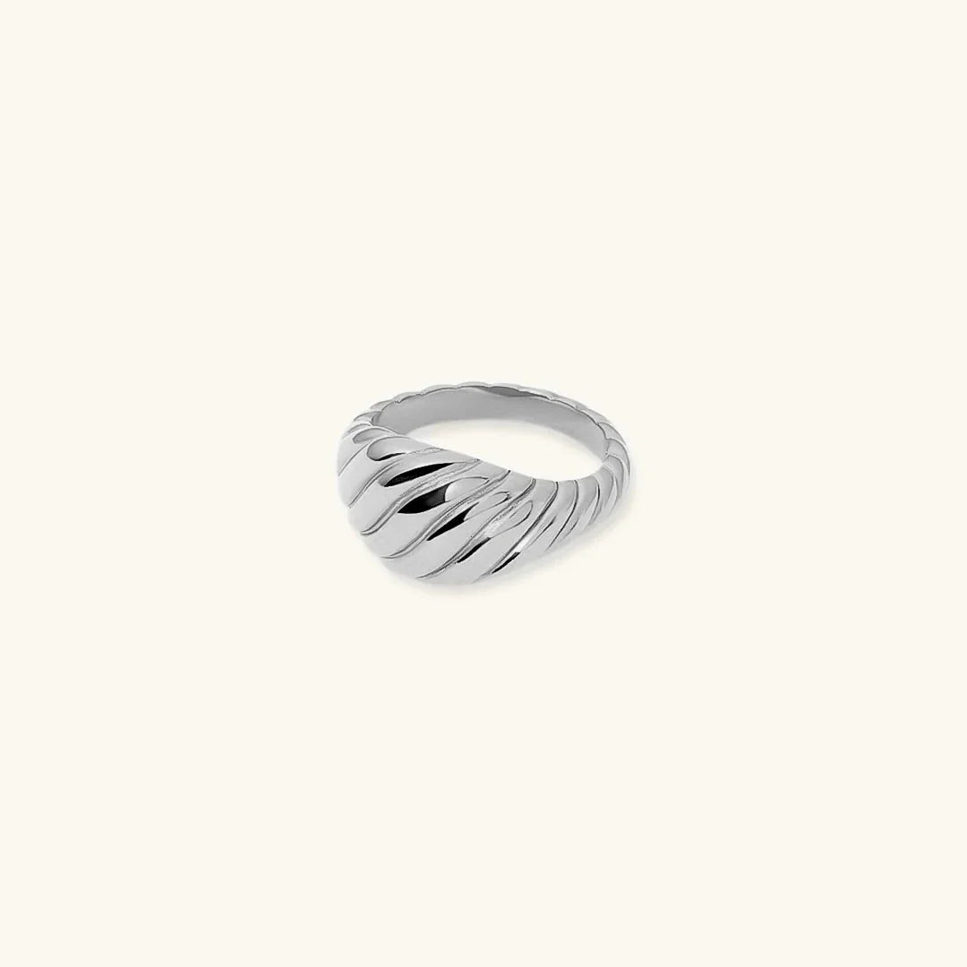 [Echo Fine]Ylenna Gold Croissant Ring
