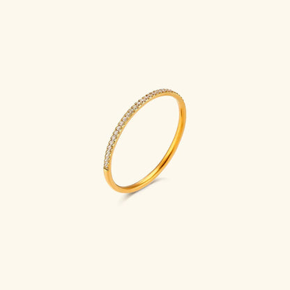 [Echo Fine]Zarra Paved Gold Ring