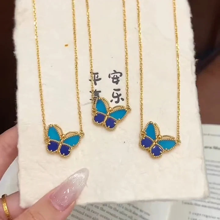 [ECHO] 2026 NEW LUCKY BUTTERFLY 1 MOTIFS NECKLACE