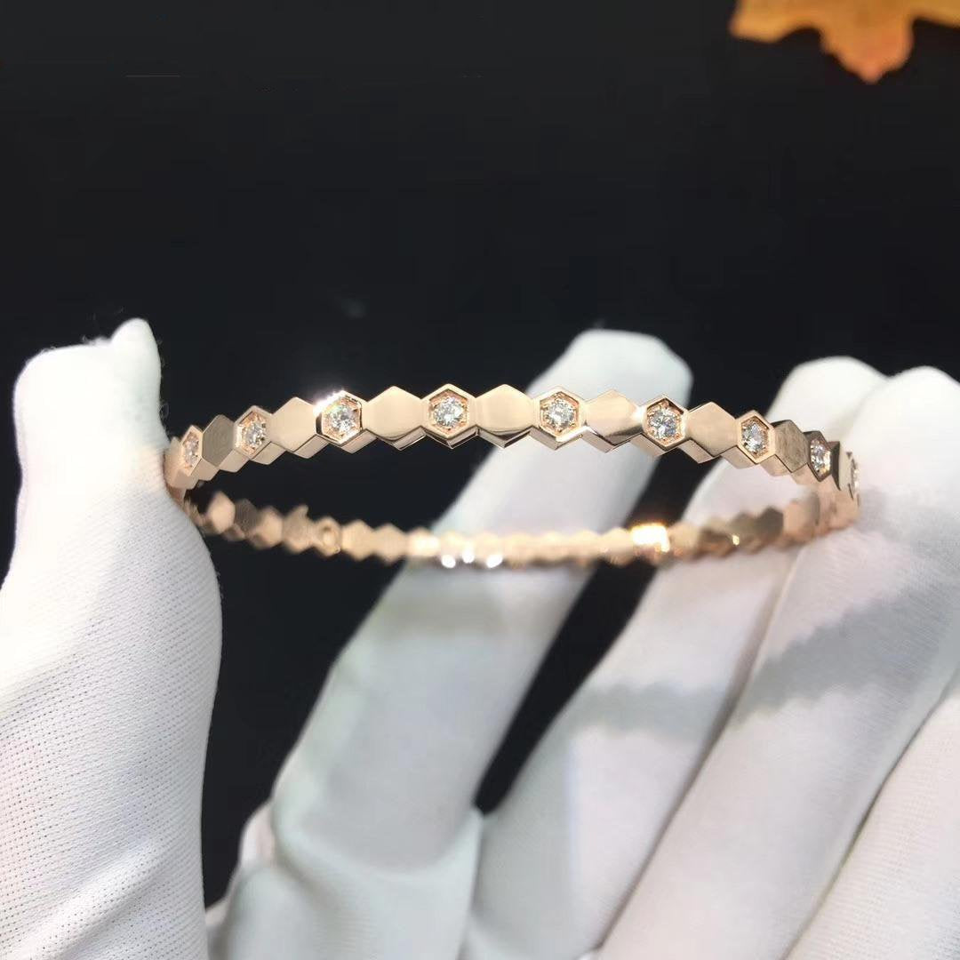 [ECHO ]BEE LOVE SILVER DIAMOND BRACELET