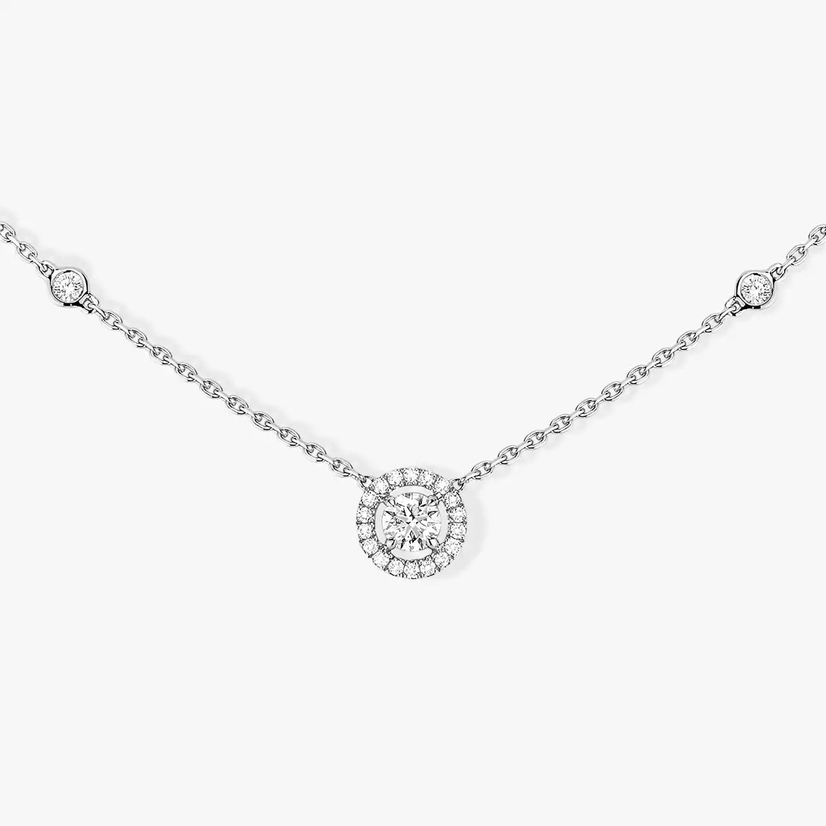 [ECHO]Diamond Necklace 0,20ct Brilliant Shape Joy